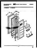 Refrigerator door parts