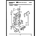 White-Westinghouse RS226GCF2 cabinet parts diagram