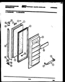 Freezer door parts