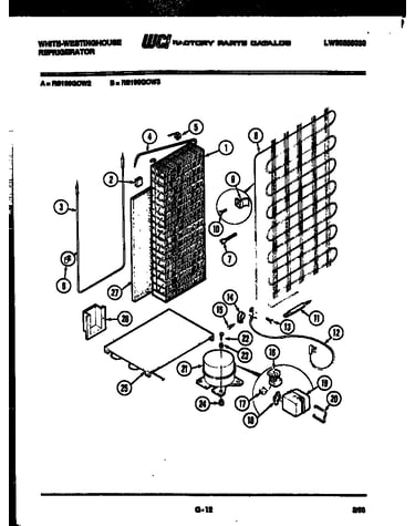 System and automatic defrost parts
