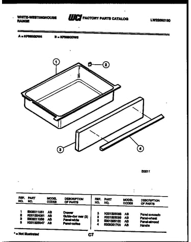 Drawer parts