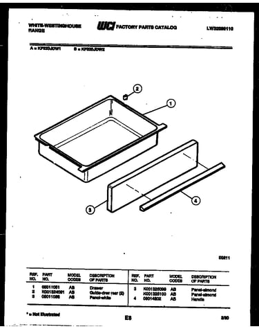Drawer parts