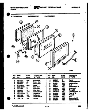 Door parts