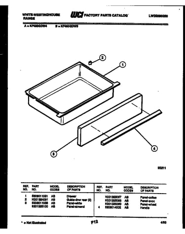 Drawer parts