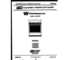 White-Westinghouse KF200KDW1 cover diagram