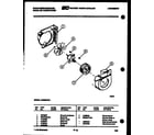 White-Westinghouse AH09EK2T2 air handling parts diagram