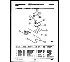 White-Westinghouse KF590HDD4 broiler parts diagram