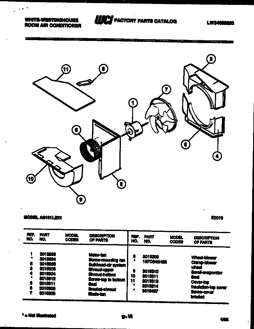 Air handling parts