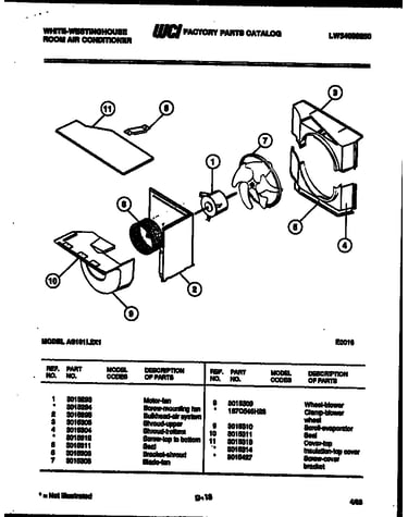 Air handling parts