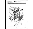 White-Westinghouse AS227L2K1 cabinet parts diagram