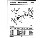 White-Westinghouse AS227L2K1 air handling parts diagram