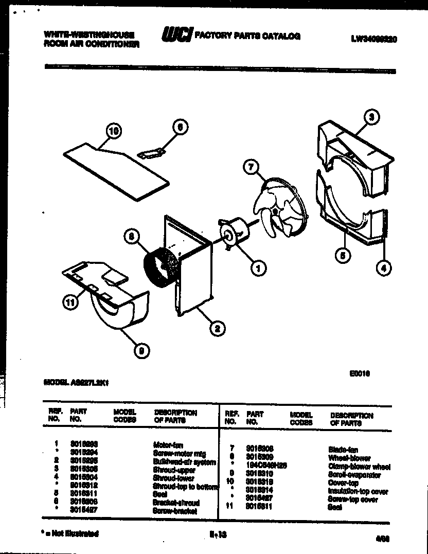 Air handling parts