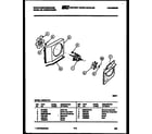 White-Westinghouse AC057L7A1 air handling parts diagram