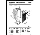 White-Westinghouse ED308K2 cabinet parts diagram