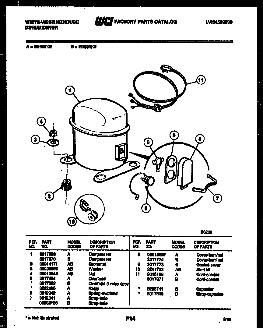 Compressor parts