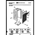 White-Westinghouse ED408K6 cabinet parts diagram