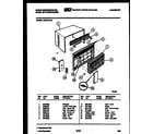 White-Westinghouse AC064L7A2 cabinet parts diagram