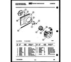 White-Westinghouse AL119K1A1 air handling parts diagram
