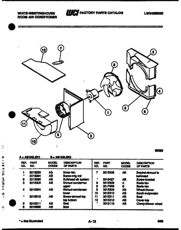Air handling parts
