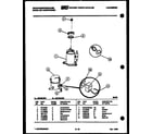 White-Westinghouse AS183L2K1 compressor parts diagram