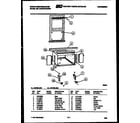 White-Westinghouse AS183L2K2 cabinet and installation parts diagram