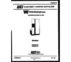 White-Westinghouse RS229GCH5 front cover diagram