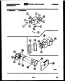 Refrigerator control assembly, damper control assembly and f