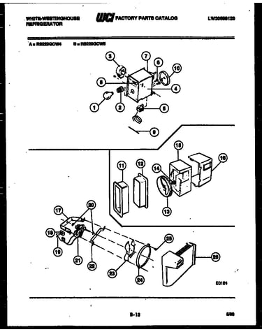 Refrigerator control assembly, damper control assembly and f