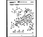 White-Westinghouse RS229GCV5 ice maker and installation parts diagram
