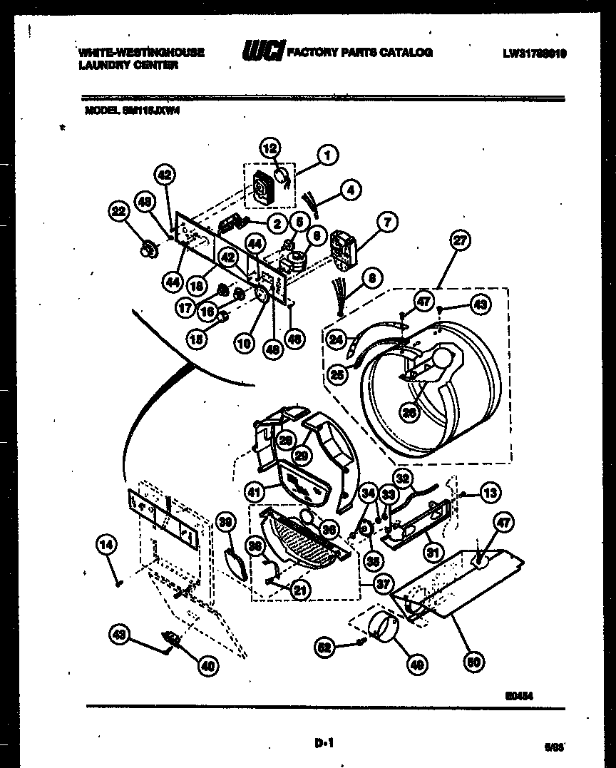 Console control and drum