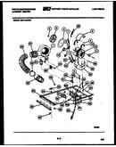 Dryer motor, blower and belt