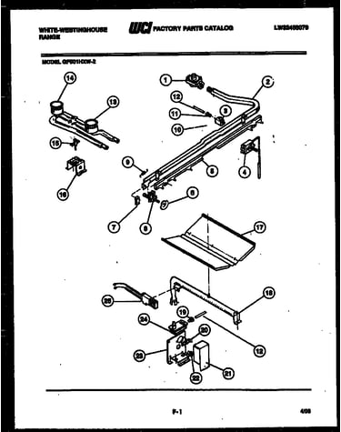 Burner, manifold and gas control