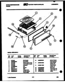 Broiler drawer parts