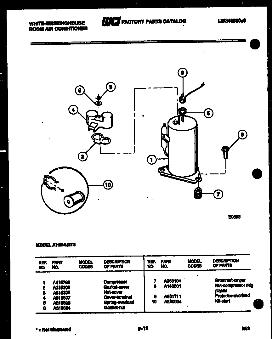 Compressor parts
