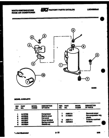 Compressor parts