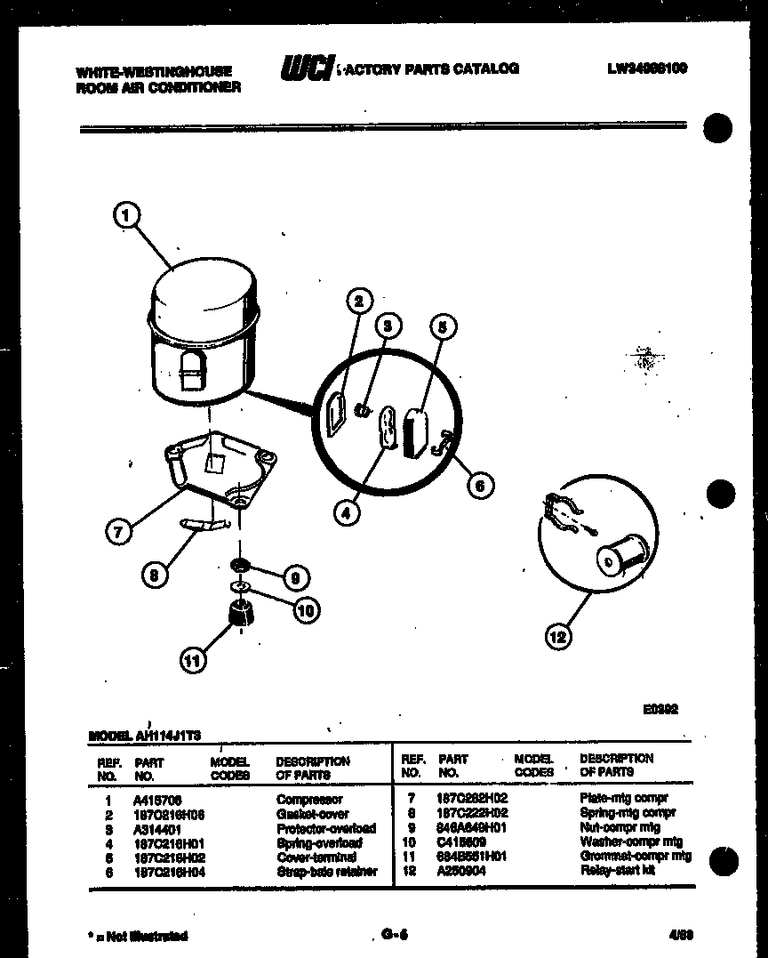 Compressor parts
