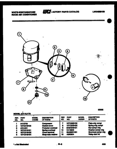 Compressor parts