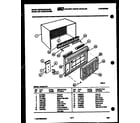 White-Westinghouse AH124L2T1 cabinet parts diagram