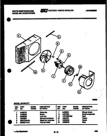 Air handling parts