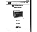 White-Westinghouse AS248L2K1 front cover diagram