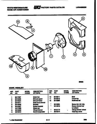 Air handling parts