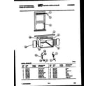 White-Westinghouse AS248L2K1 cabinet and installation parts diagram