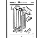 White-Westinghouse RT140LLD1 cabinet parts diagram
