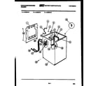 White-Westinghouse RT156HLW3 shelves and supports diagram