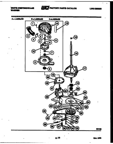 Motor, transmission and drive parts
