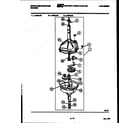 White-Westinghouse LA600JXW5 transmission parts diagram