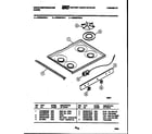 White-Westinghouse GF980KXW0 cooktop parts diagram