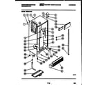 White-Westinghouse RS249JCV2 cabinet parts diagram