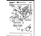 White-Westinghouse RS249JCD2 ice maker and installation parts diagram
