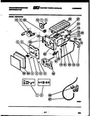 Ice maker and installation parts